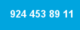 924 453 89 11 924 453 89 11